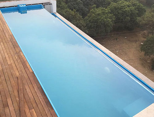 Fiberglass Infinity Swimming Pool Manufacturer in Delhi