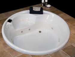Bath Tubs: 1. Round 5 Feet Diameter 2 Seater
