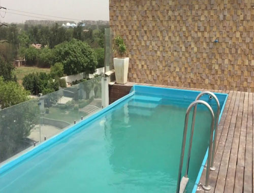 Rooftop Swimming Pool Manufacturer in Delhi