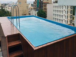 Fiberglass Roman Swimming Pool Manufacturer in Delhi