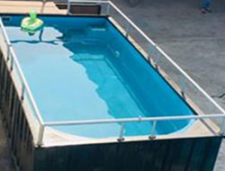 Fiberglass Olive Swimming Pool Manufacturer in Delhi