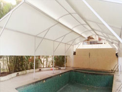 Tensile Pool Cover